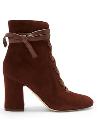 Gianvito Rossi Fraser Suede Ankle Boots