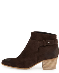 Vince Harriet Suede Ankle Boot Peat