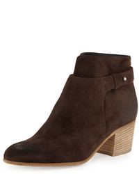 Vince Harriet Suede Ankle Boot Peat