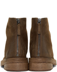 Marsèll Marsell Brown Suede Scatalone Boots