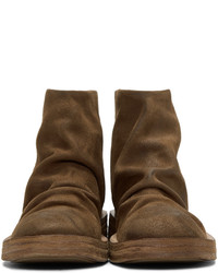 Marsèll Marsell Brown Suede Scatalone Boots