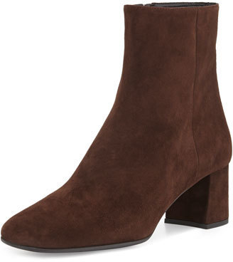 suede square toe boots