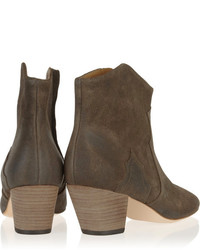 Isabel Marant The Dicker Suede Ankle Boots