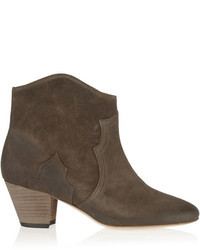 Isabel Marant The Dicker Suede Ankle Boots