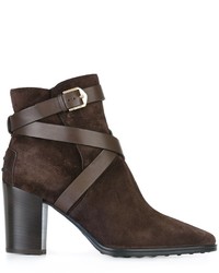 Tod's Strapped Ankle Boots