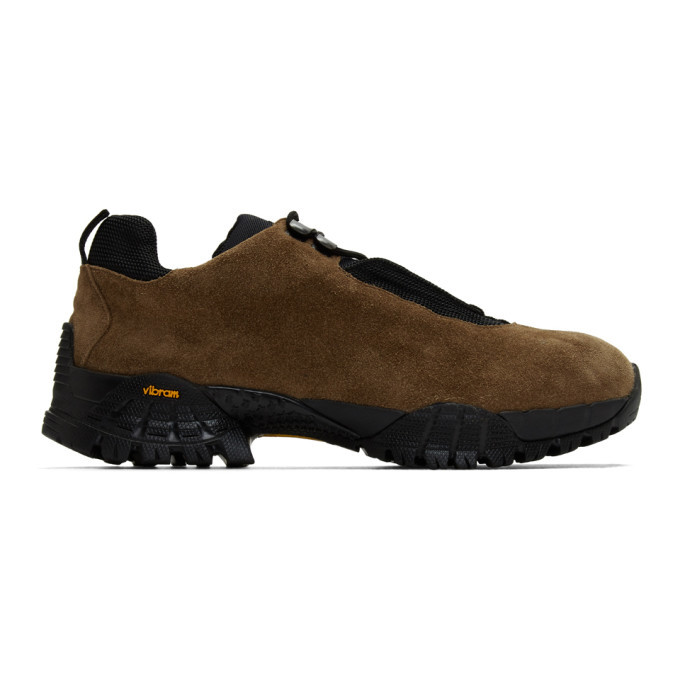 1017 Alyx 9Sm Brown Suede New Hiking Sneakers, $233 | SSENSE | Lookastic