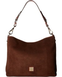 Dooney & Bourke Suede Extra Large Courtney Sac Handbags