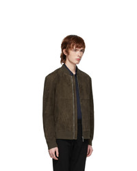 Hugo Taupe Suede Laures Jacket