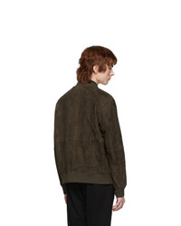 Hugo Taupe Suede Laures Jacket