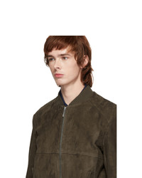 Hugo Taupe Suede Laures Jacket