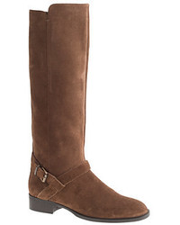 J.Crew Lowell Suede Buckle Boots