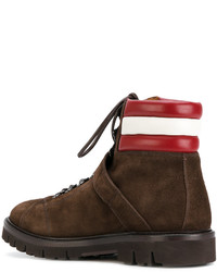 Bally Quilted Detail Buckled Boots