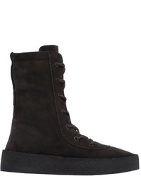 Yeezy Suede Lace Up Boots