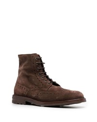 Brunello Cucinelli Brogue Detailing Ankle Boots
