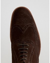 Grenson Dylan Suede Oxford Brogues
