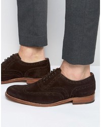 Grenson Dylan Suede Oxford Brogues