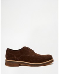 Base London Lincoln Suede Derby Shoes