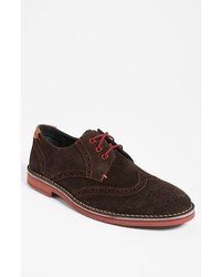 Ted Baker London Jamfro2 Wingtip Brown Suede 9 M