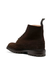 Tricker's 45mm Lace Up Suede Boots