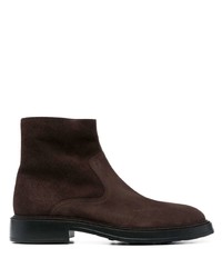 Tod's Almond Toe Suede Ankle Boots
