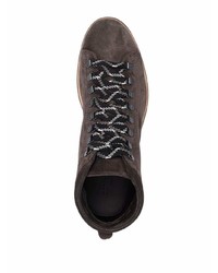 Corneliani Lace Up Leather Boots