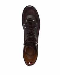 Bally Lace Up Suede Boots