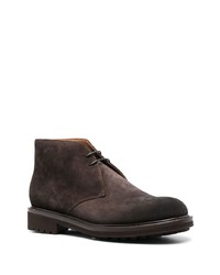 Doucal's Lace Up Suede Boots
