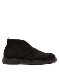 Officine Creative Low Top Lace Up Suede Boots