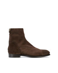 Barbanera Back Zip Ankle Boots