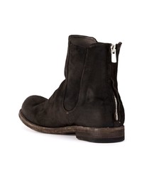 Officine Creative Back Zip Up Boots