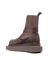 Rick Owens Beatle Leather Boots