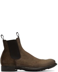 Officine Creative Brown Chronicle 002 Chelsea Boots