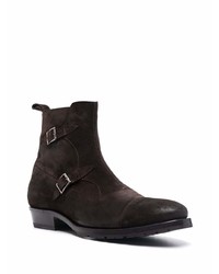 Tagliatore Buckle Detail Ankle Boots