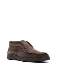 Santoni Desert Slip On Suede Boots