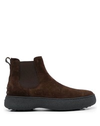Tod's Flatform Ankle Boots
