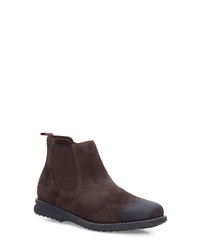 Sandro Moscoloni Plain Toe Chelsea Boot In Brown At Nordstrom