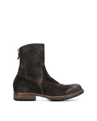 Moma Rear Zip Ankle Boots