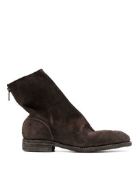 Guidi Round Toe Leather Boots