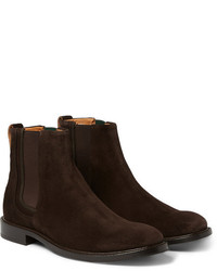 Paul Smith Shoes Accessories Edmund Burnished Suede Chelsea Boots