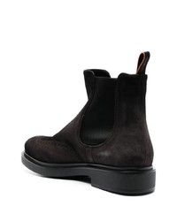 Santoni Simone Suede Chelsea Boots