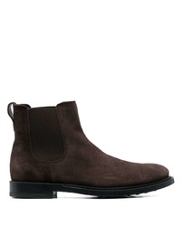 Tod's Slip On Suede Chelsea Boots