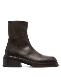 Marsèll Square Toe Ankle Boots