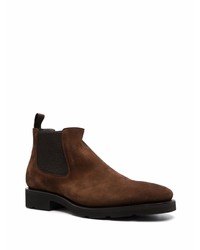 Santoni Suede Chelsea Boots