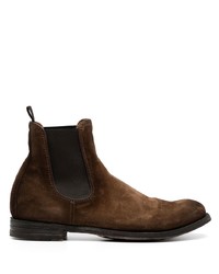 Officine Creative Suede Chelsea Boots