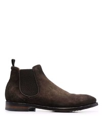 Officine Creative Suede Leather Ankle Boots