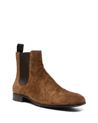 Gianvito Rossi Suede Leather Chelsea Boots