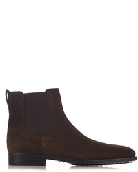 Tod's Tronchetto Suede Chelsea Boots