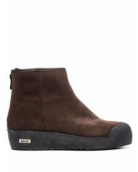 Bally Zip Up Suede Boots