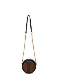 Gucci Brown Mini Ophidia Round Bag