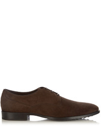 Tod's Formale Lace Up Suede Derby Shoes